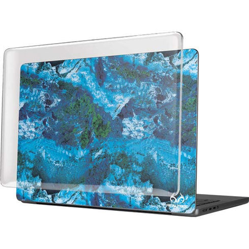 RealTree Xtreme Blue Camo MacBook Pro 14in (2021-24) Case plus Skin